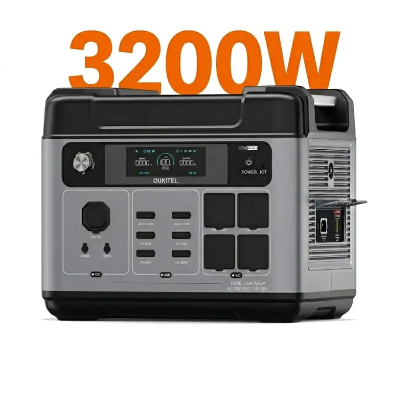 Solar Generator - 2026OUKITEL P2001 PLUS for 2048Wh LiFePO4