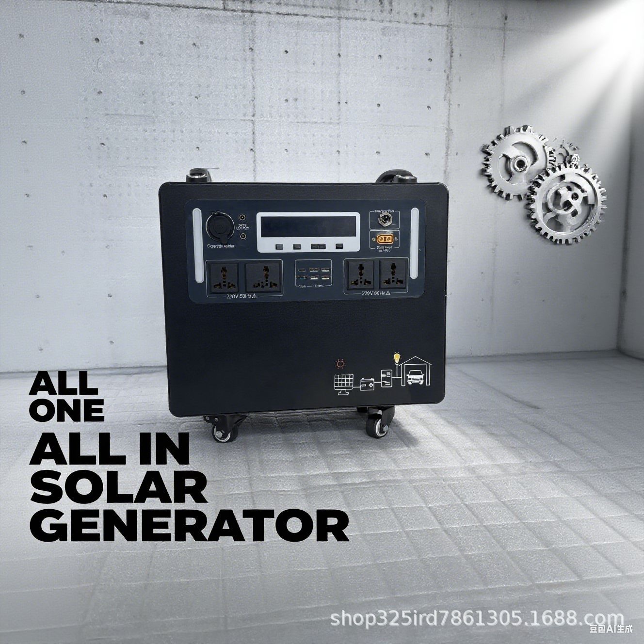 Home energy storage power supp - Solar Generator recension och pris