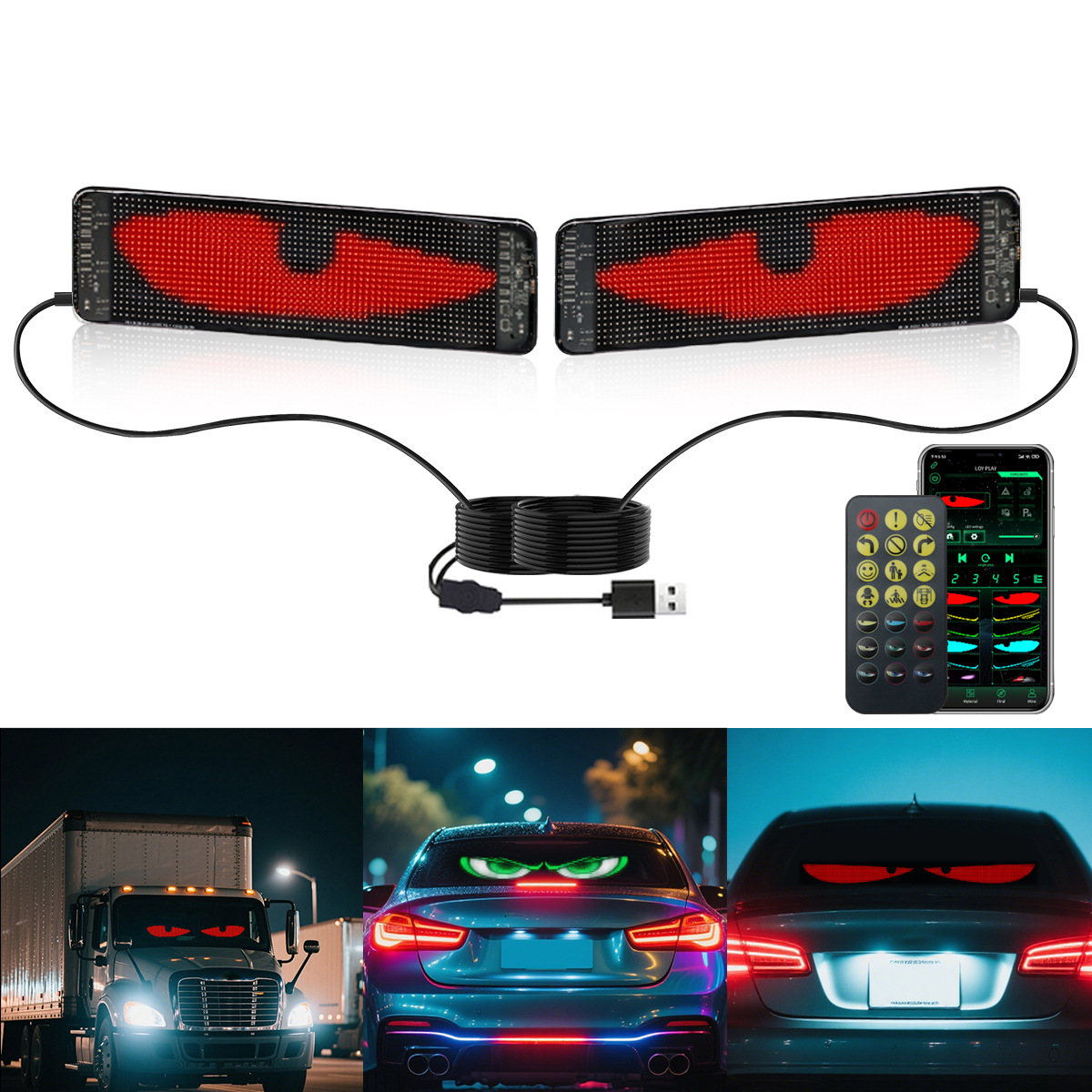 LED car soft screen, car mount - Solar Panel recension och pris