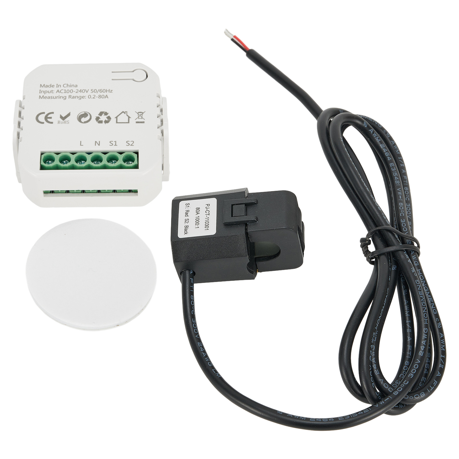 For Tuya For Smart Life WIFI E - Energy Monitor Meter recension och pris