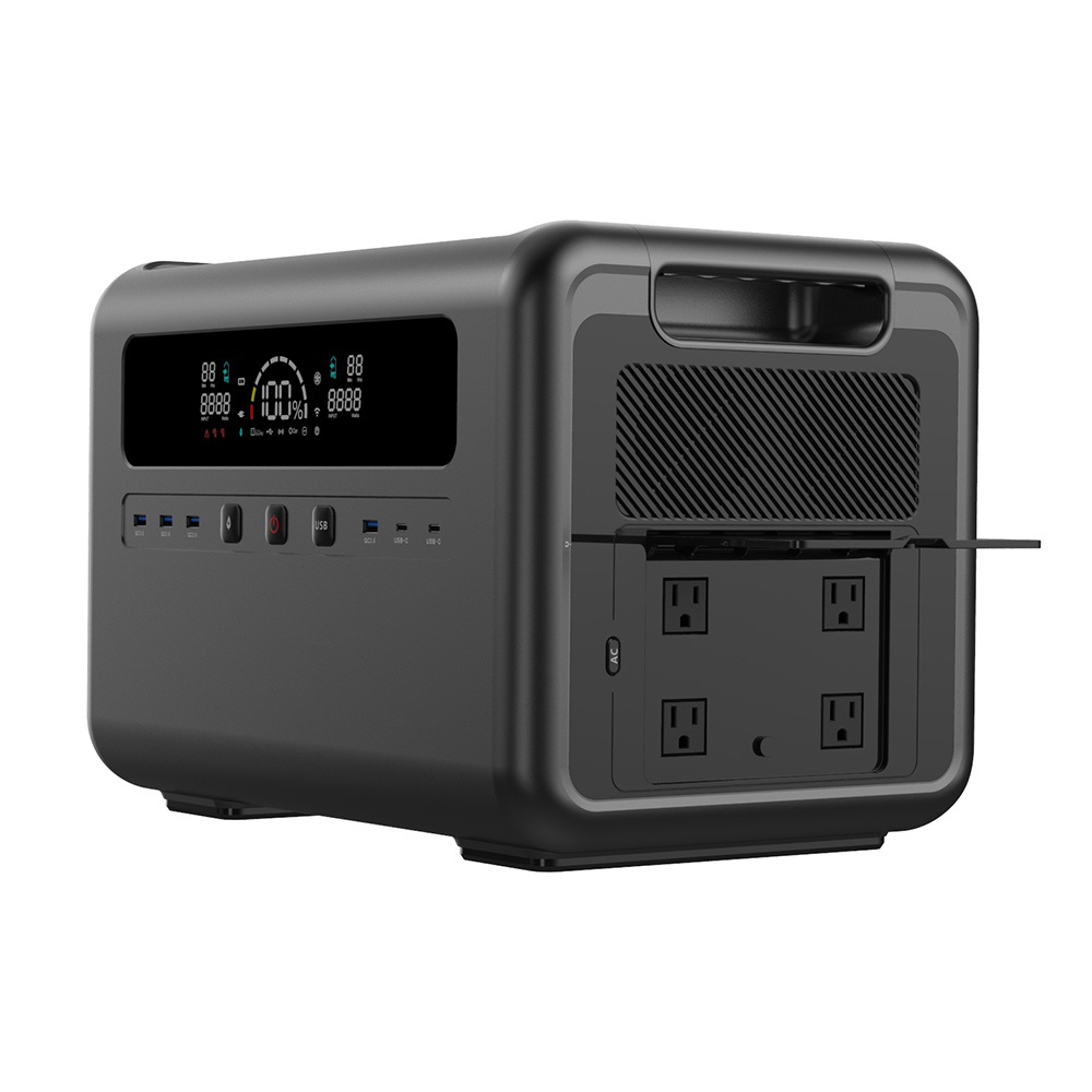 2400W Solar Power Generator, L - Solar Generator recension och pris